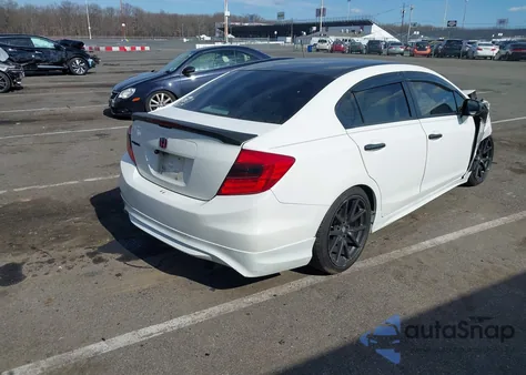 2012 Honda Civic Ex z USA, uszkodzony, nr VIN 2HGFB2F80CH588853